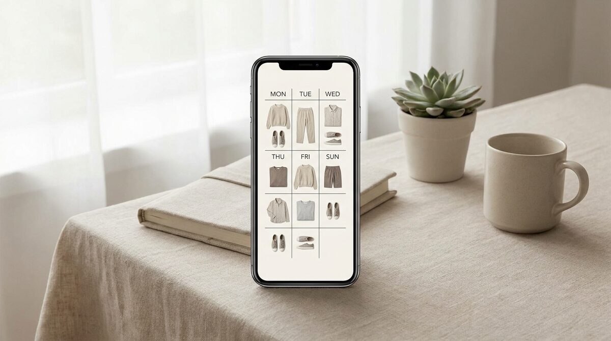 virtual outfit maker preview on shopper